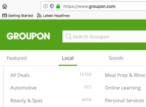 Uisng Groupon to attract more customers