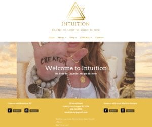 Intuition NY website design