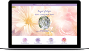angel of hope website design