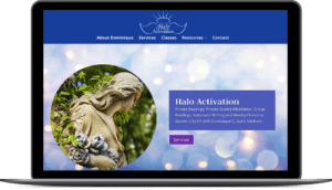 Halo Activation website design