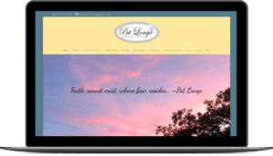 Pat Longo website design
