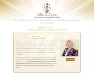 Maria Deesy, Website Design