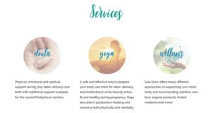 prenatal yoga and wellness services