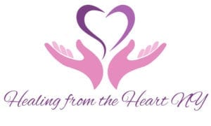 healing from the heart ny logo design