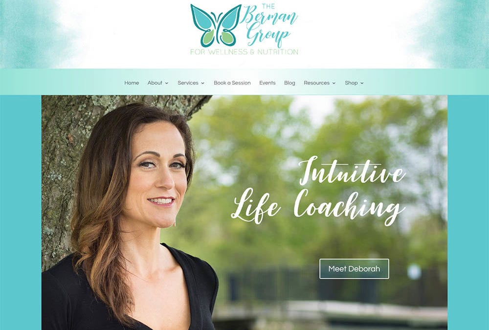 The Berman Group for Nutrition and Wellness Website Redesign