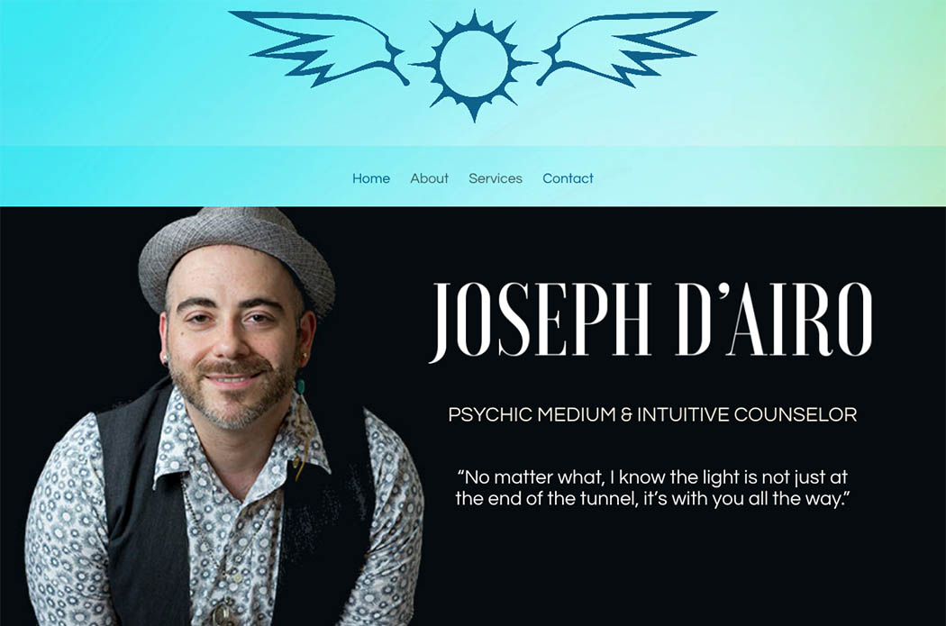 Joseph D’Airo—Website Design