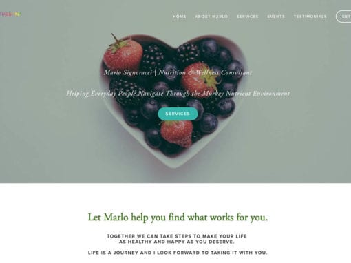 Nutrient Fit Website Design