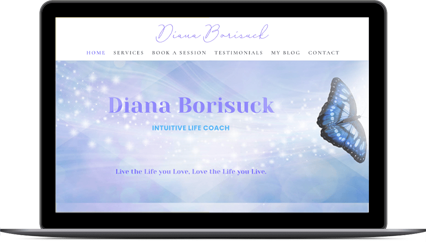 diana borisuck website design