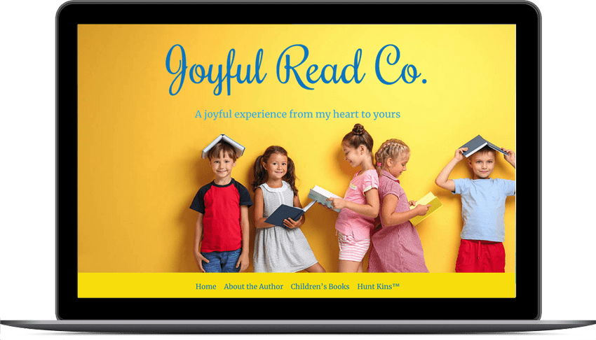 Joyful Read website design