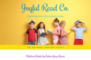 joyful read website design