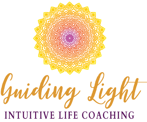 the guiding light intuitive life coaching logo design