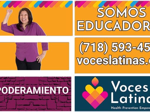 Voces Latinas Window Banner