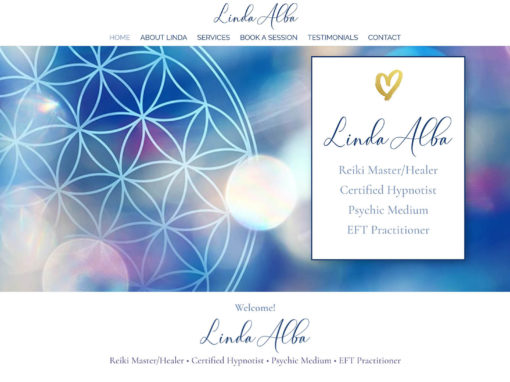 Linda Alba—Website Design