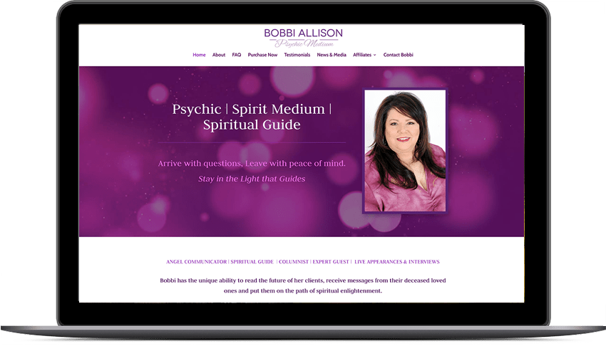 Bobbi Allison, Psychic Medium, Spiritual Guide