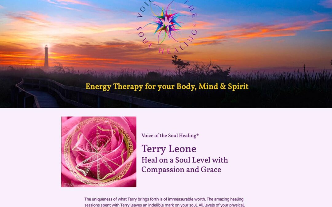 Voice of the Soul Healing—Website Redesign