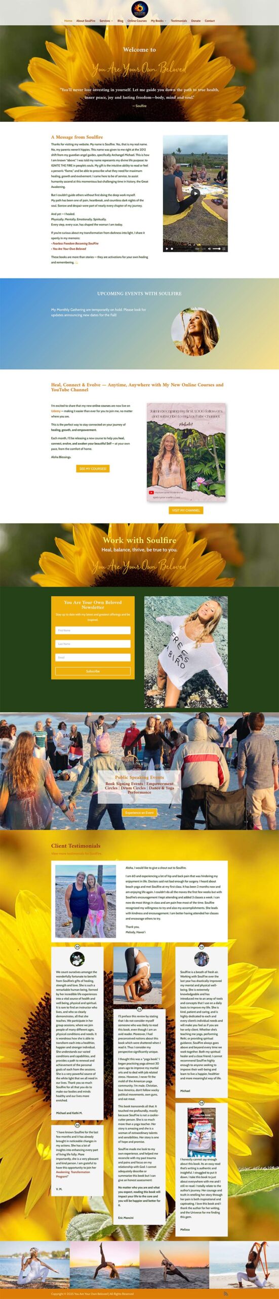 You are your own beloved website