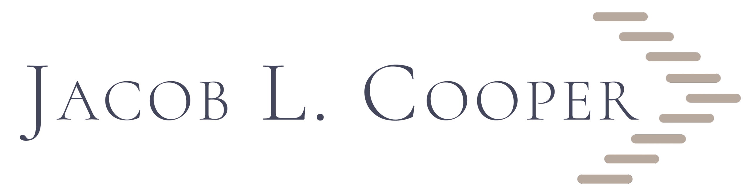 JACOB L. COOPER<br />
LSCW, CH, RMT<br />
logo design